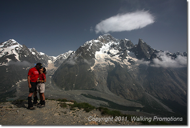 Tour de Mont Blanc, Refugio Elisbetta - Courmayeur